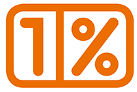 1%